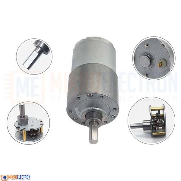 12V 1000 RPM JGB37-3530 Sumo DC Geared Motor