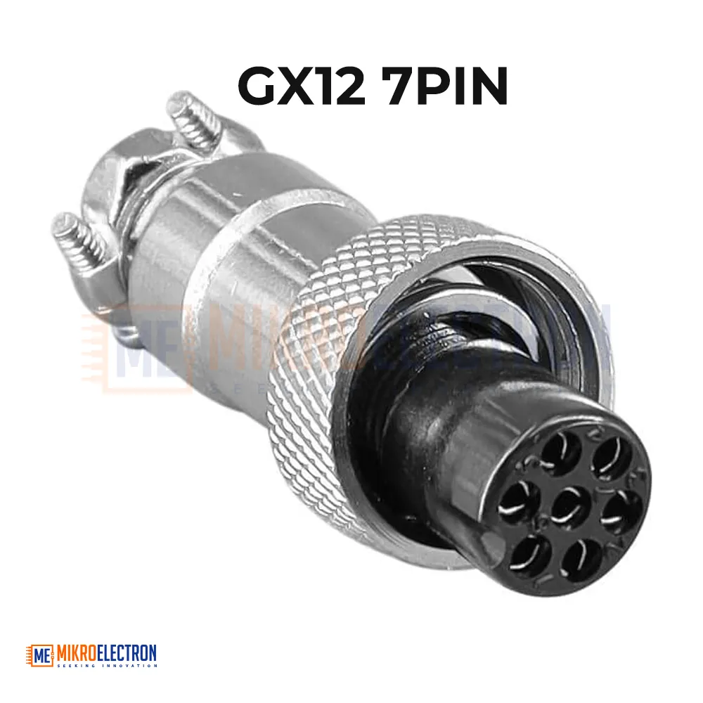 GX12 Male Or Female Circular Aviation Socket Plug