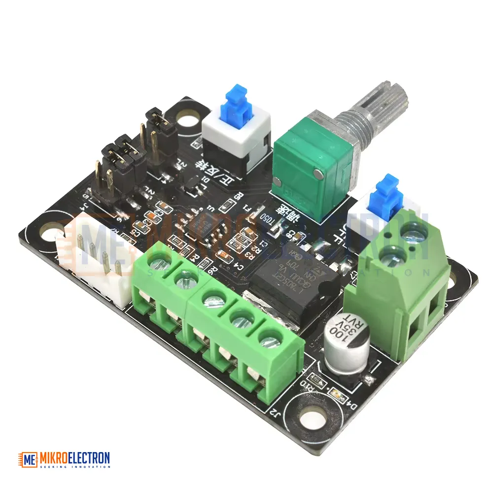 DC 12V 24V Stepper Motor Driver Controller Pulse Pwm Signal Generator ...