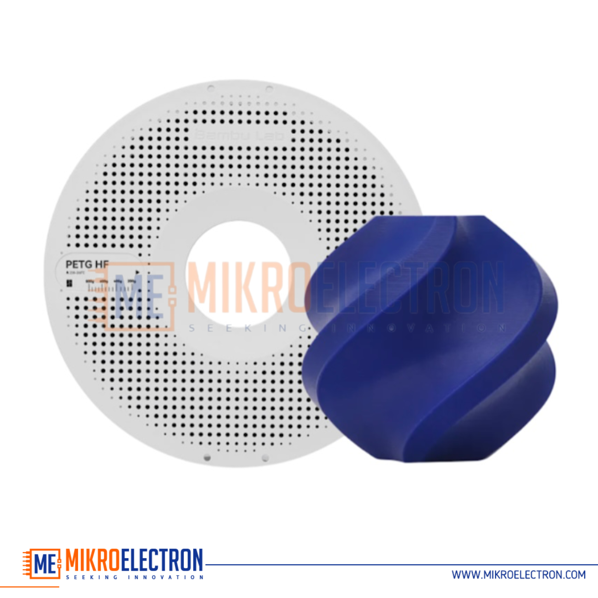 Bambu Lab - PETG HF - Bleu (Blue) - 1,75 mm - 1 kg - Refill main image 0