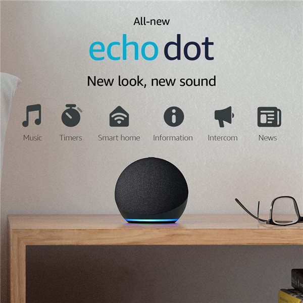 new Echo Dot (4th generation) Smart speaker with Alexa