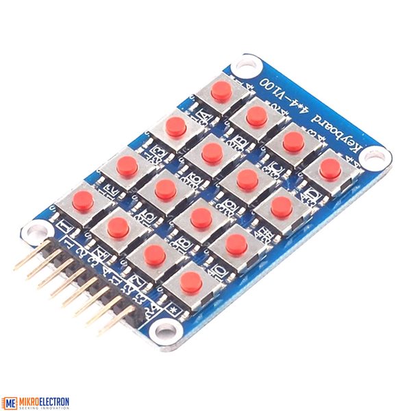 4x4 Matrix 16 Button Module